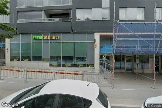 Lägenheter till salu i Hammarbyhamnen - Bild från Google Street View