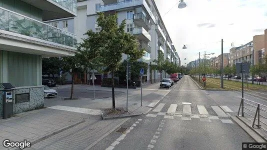 Rum att hyra i Hammarbyhamnen - Bild från Google Street View