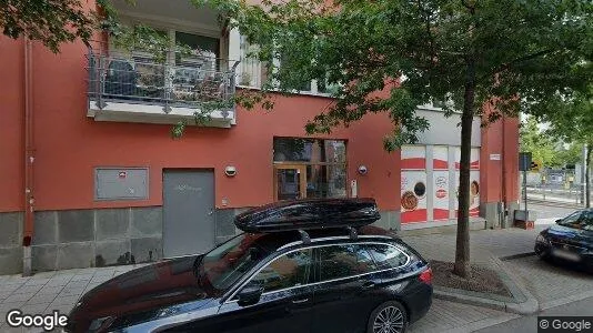 Bostadsrätter till salu i Hammarbyhamnen - Bild från Google Street View