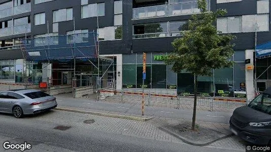 Bostadsrätter till salu i Hammarbyhamnen - Bild från Google Street View